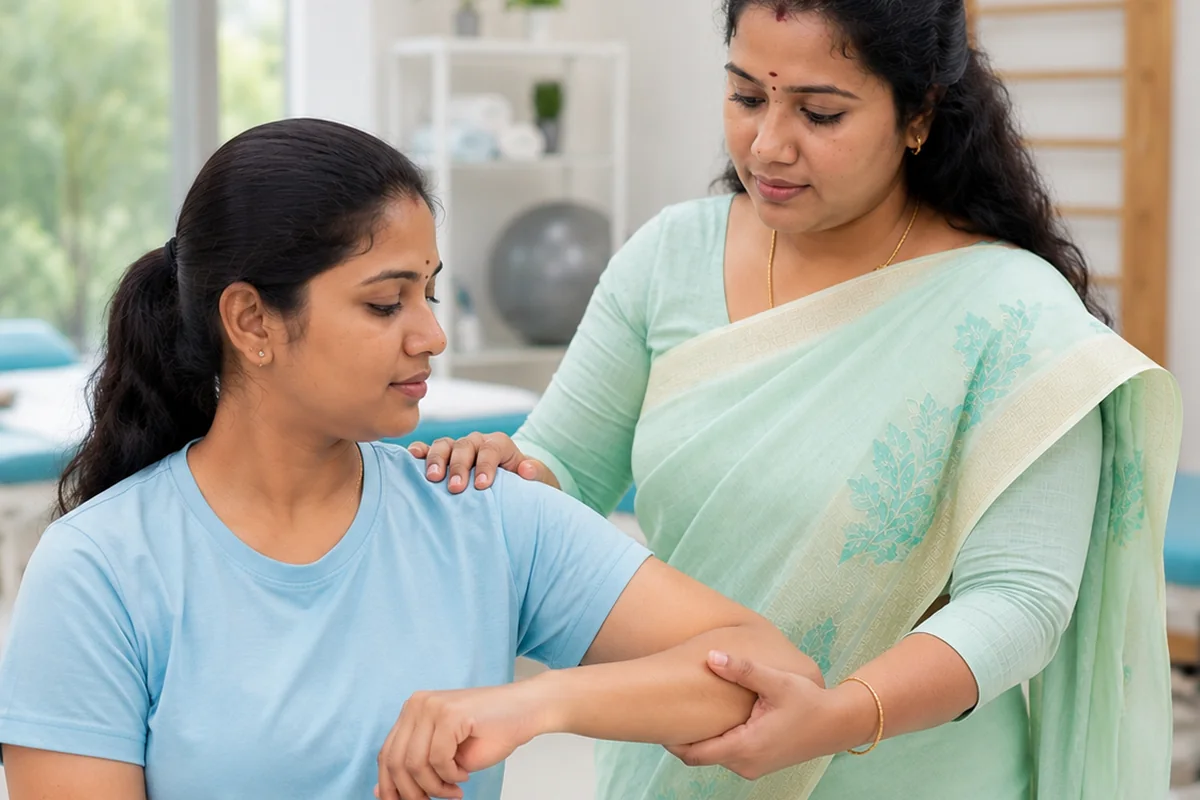 Musculoskeletal pain physiotherapy care at Sri Sashti Physiotherapy Clinic
