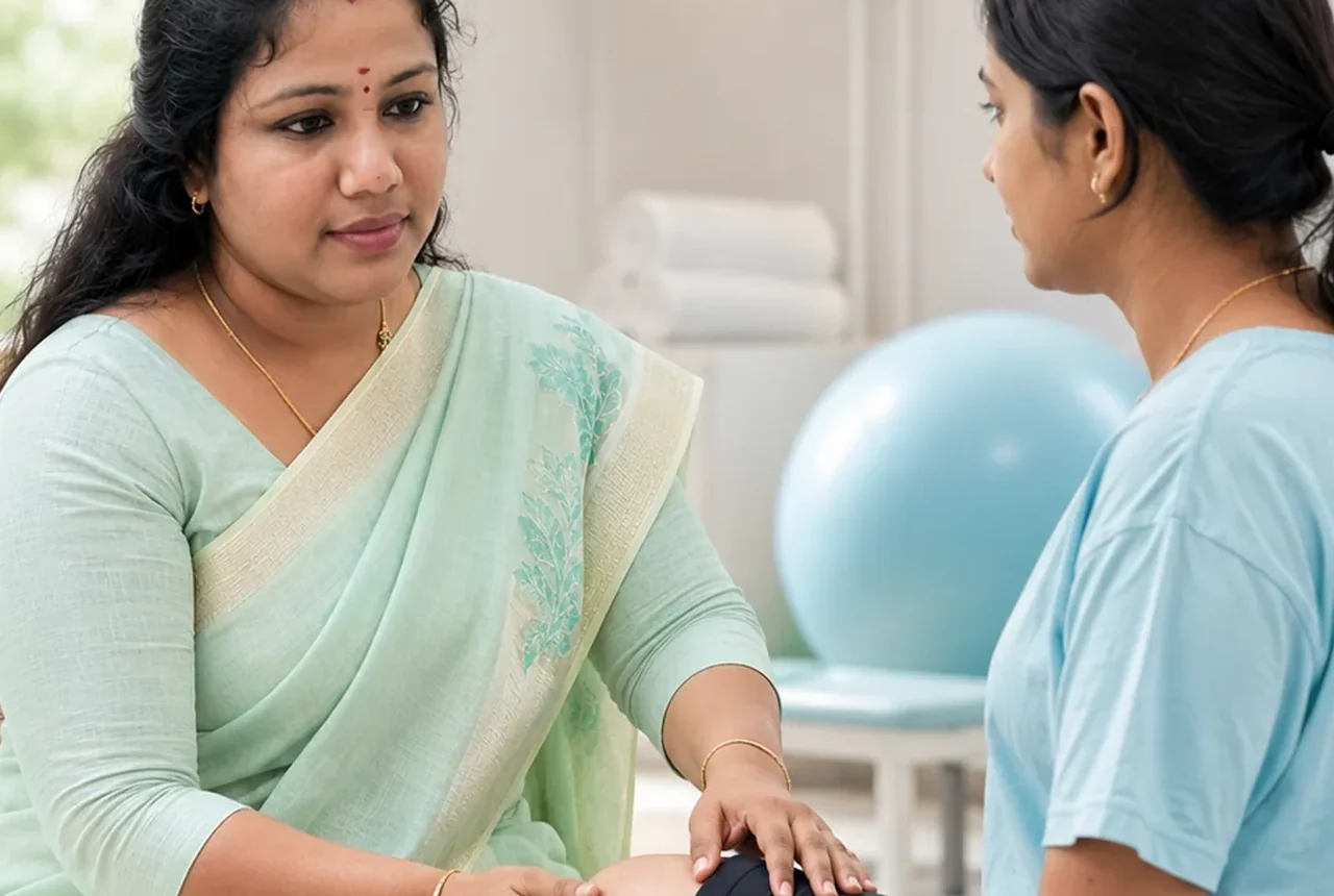 Recovery support space at Sri Sashti Physiotherapy Clinic