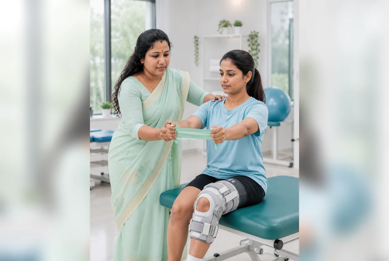 Pre and post operative rehabilitation at Sri Sashti Physiotherapy Clinic