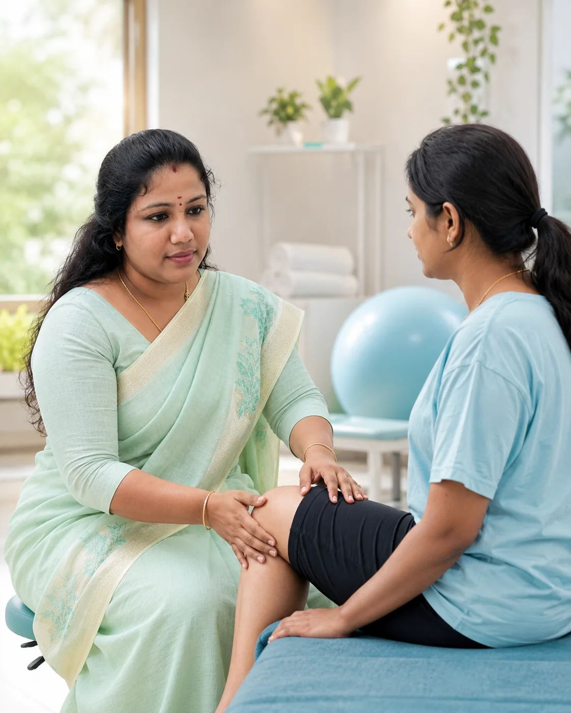 Doctor-led assessment at Sri Sashti Physiotherapy Clinic in Palladam