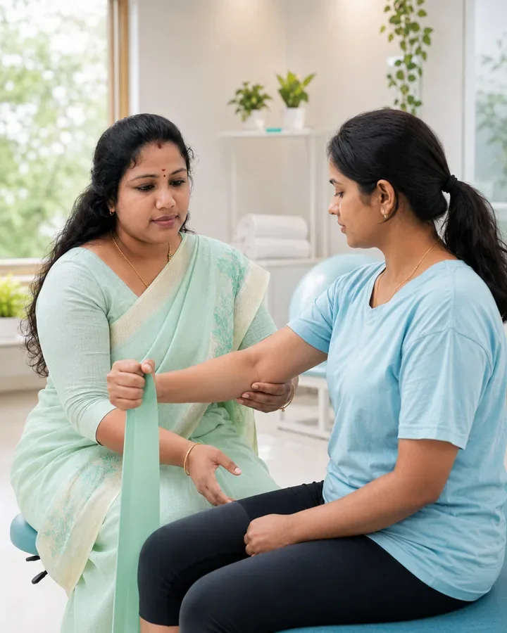 Pre and post operative rehabilitation at Sri Sashti Physiotherapy Clinic